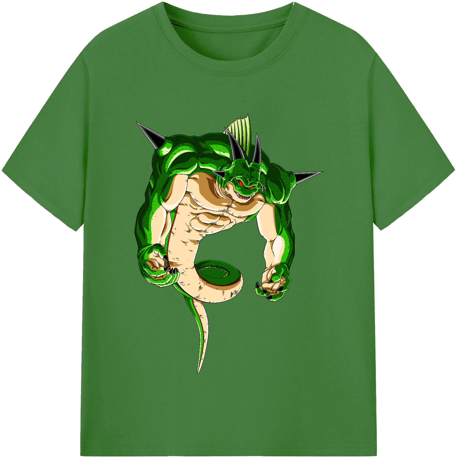 （画像用） ドラゴンボール 神龍 シェンロン DRAGON BALL Shenron レディースカジュアルプリントTシャツ（綿100％）
